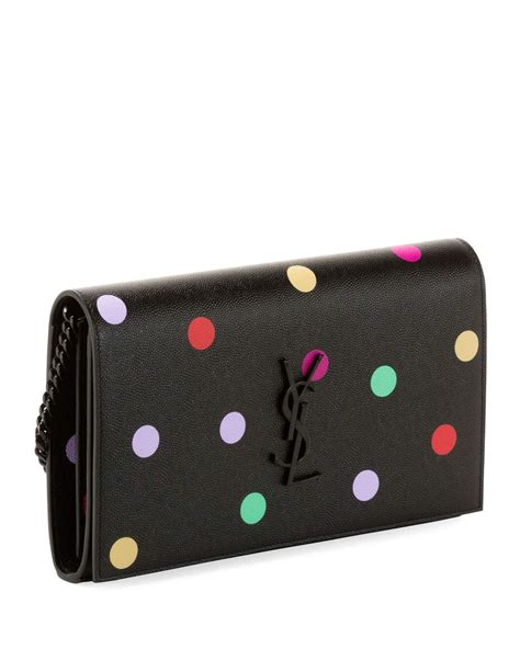 ysl polka dot wallet